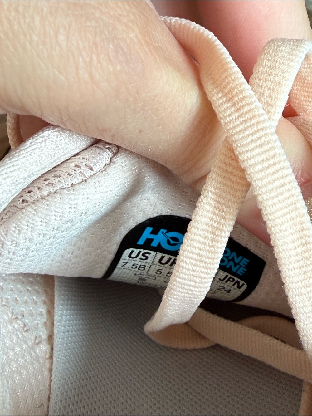 Hoka Clifton 10 Sneakers Beech Wood / Rose Cream - Picture 7 of 8